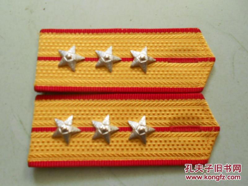 退役 陆军上尉87式硬肩章(4号)