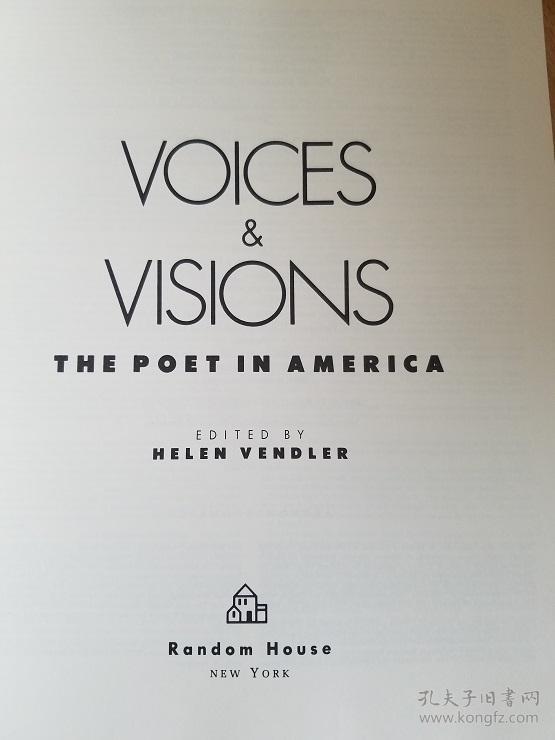 voices and visions : the poet in america