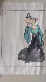 高在成 国画一张