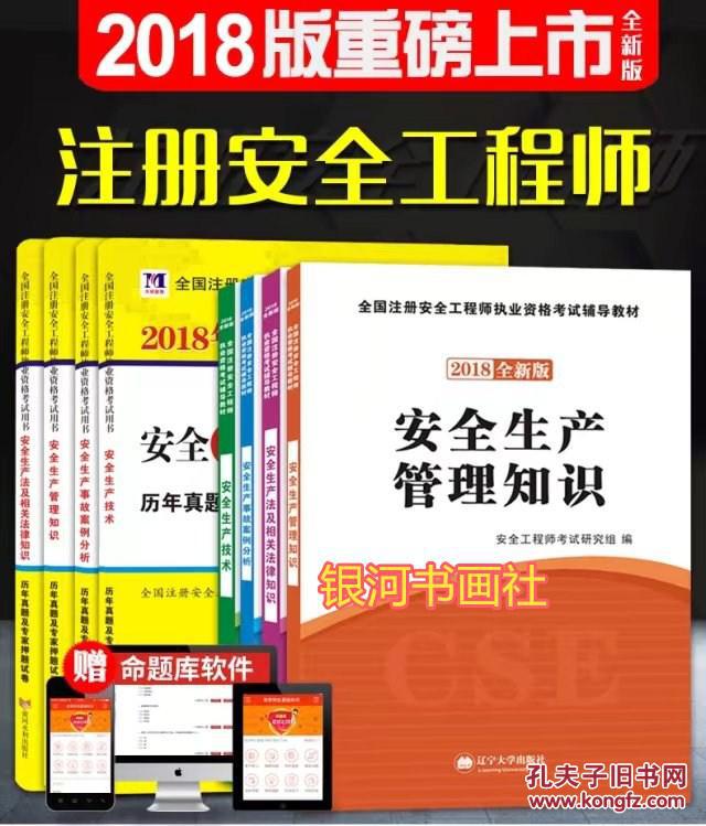 正版2018年全国注册安全工程师执业资格考试