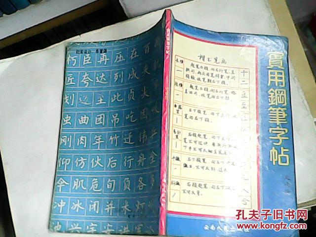 实用钢笔字帖 史成俊(六次获全国硬笔书法大赛一等奖)