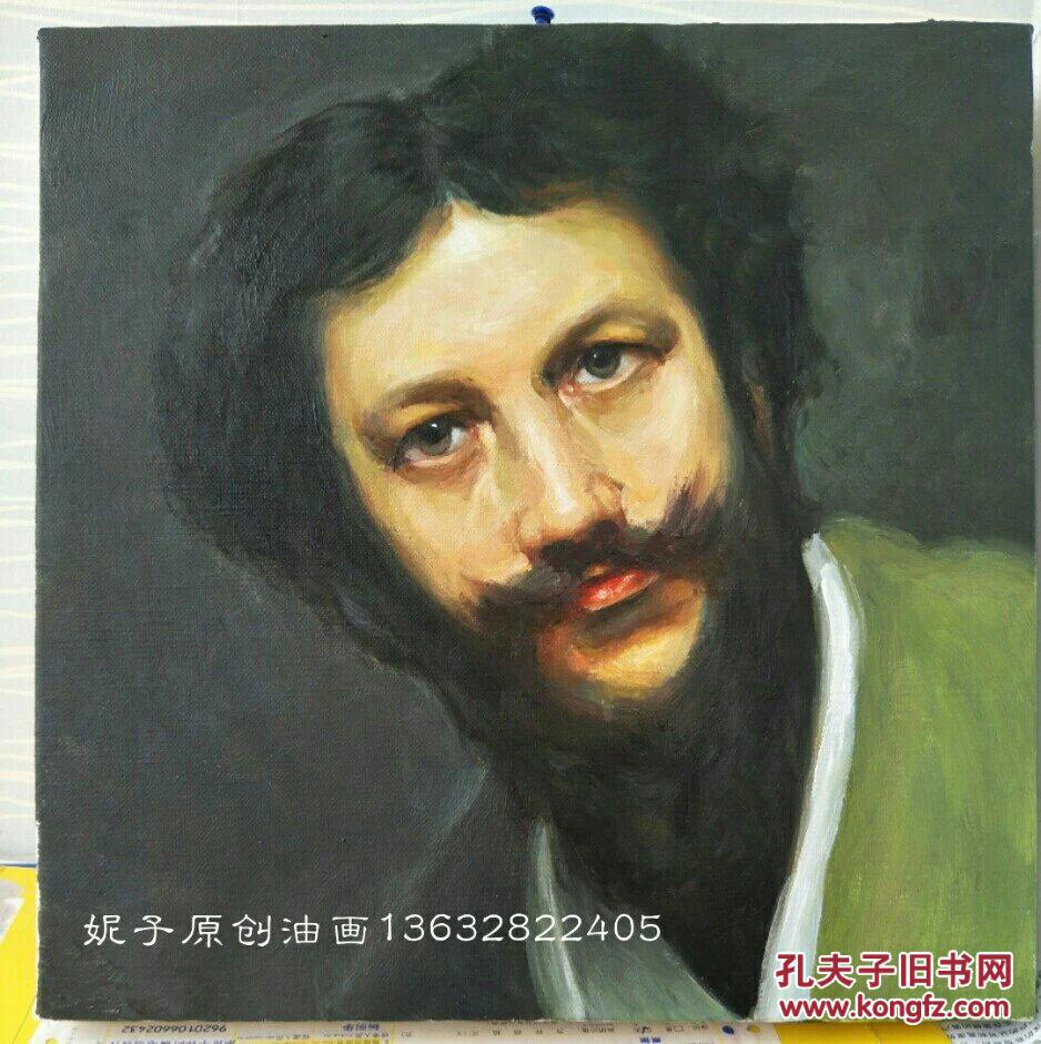 纯手绘油画,大师肖像临摹(附步骤图)