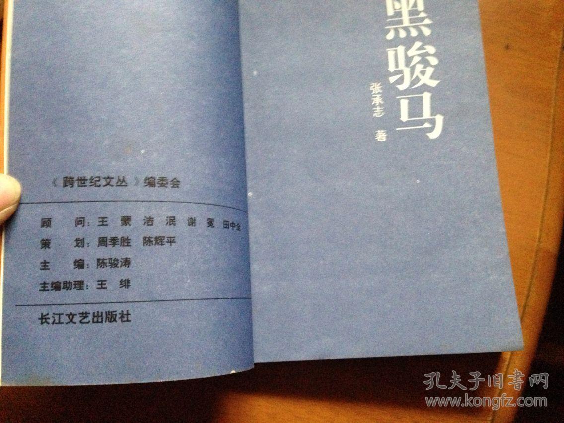 跨世纪文丛:黑骏马
