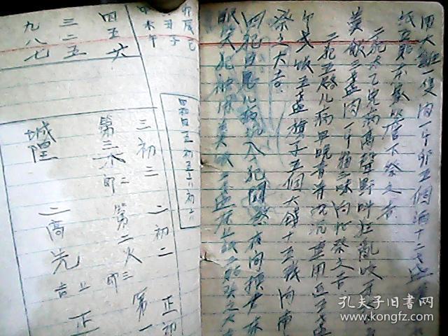 (手抄本)《算命》