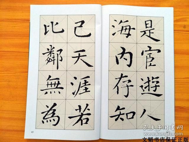 王羲之黄庭经 小楷集字古诗 名帖集字丛书 陆有珠毛笔