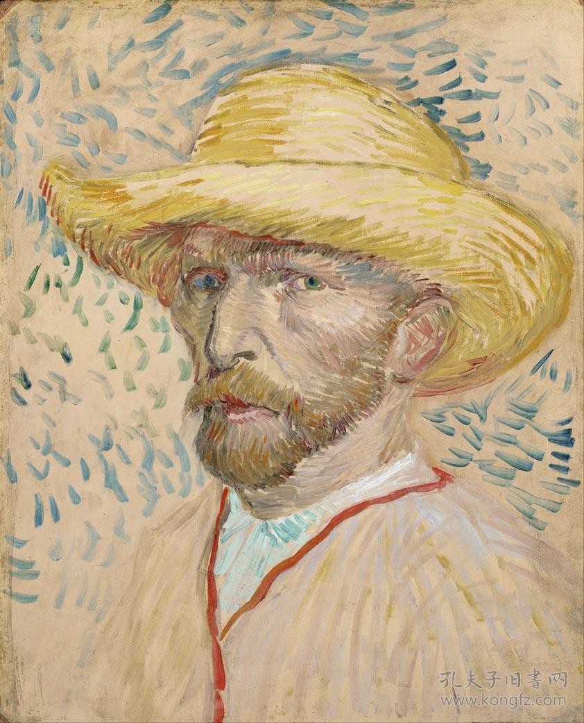 文森特威廉梵高vincentwillemvangogh自画像系列selfportraitwith