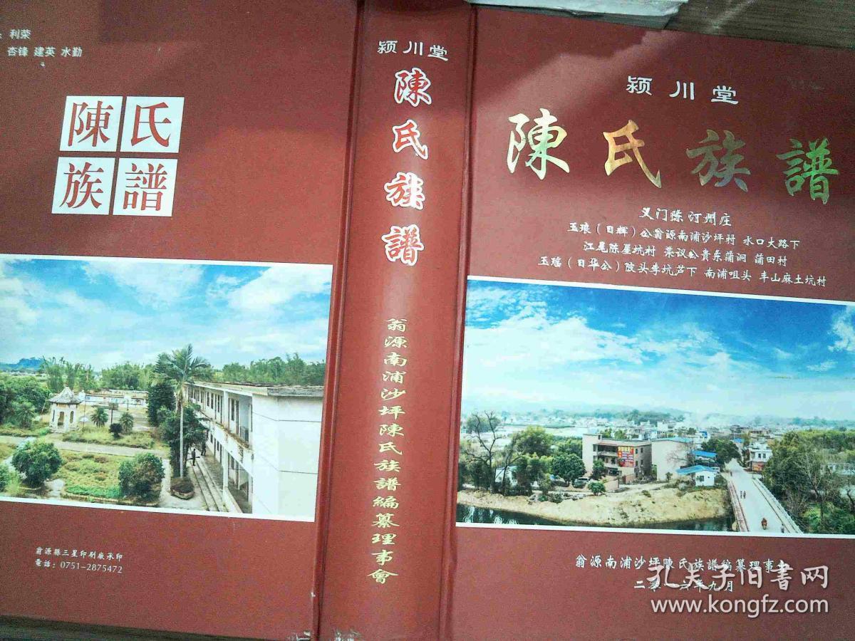 义门堂 陈氏族谱 陈氏族谱君宠宗族修正谱【沭阳涟水等地】