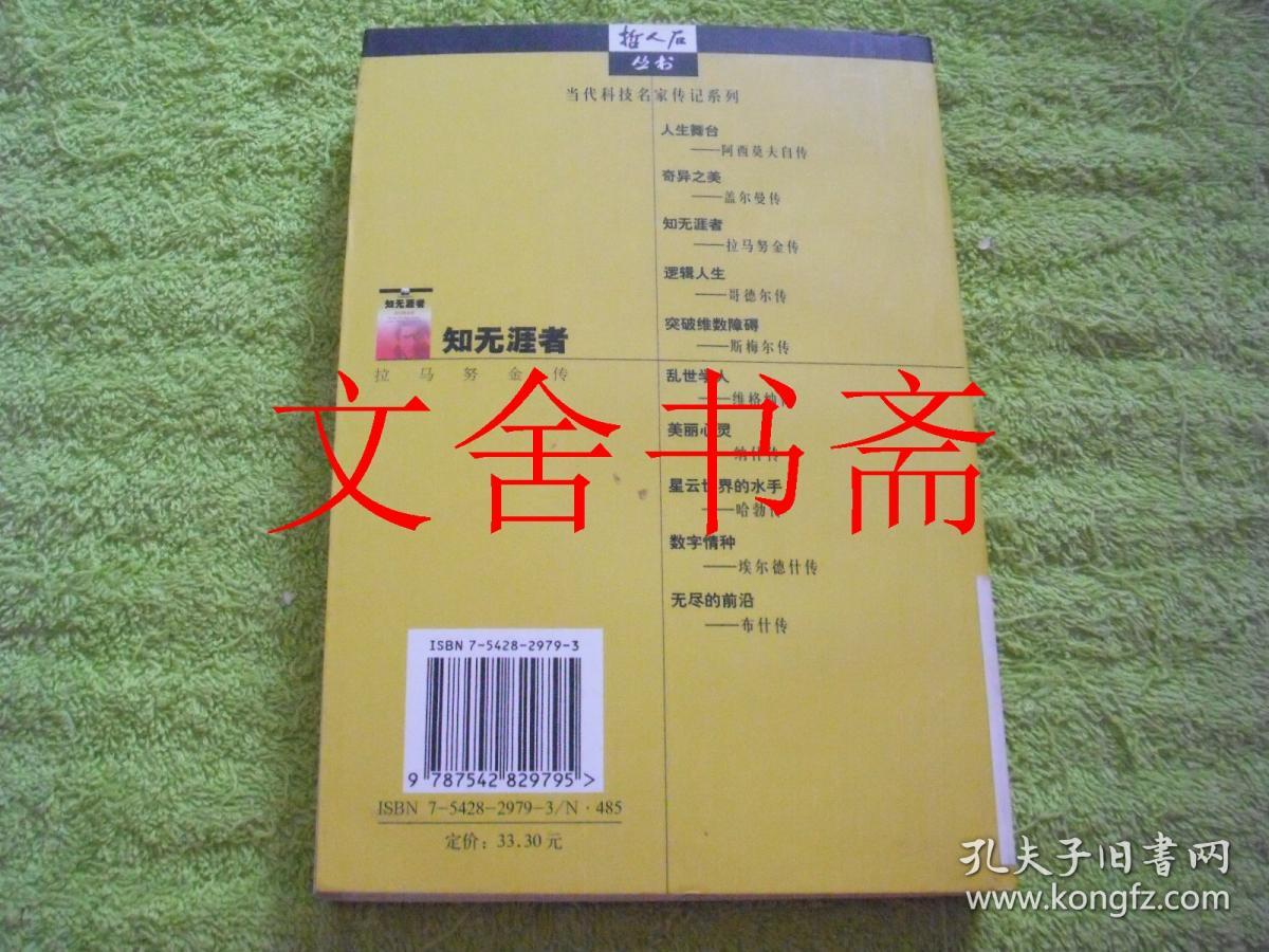 知无涯者:拉马努金传