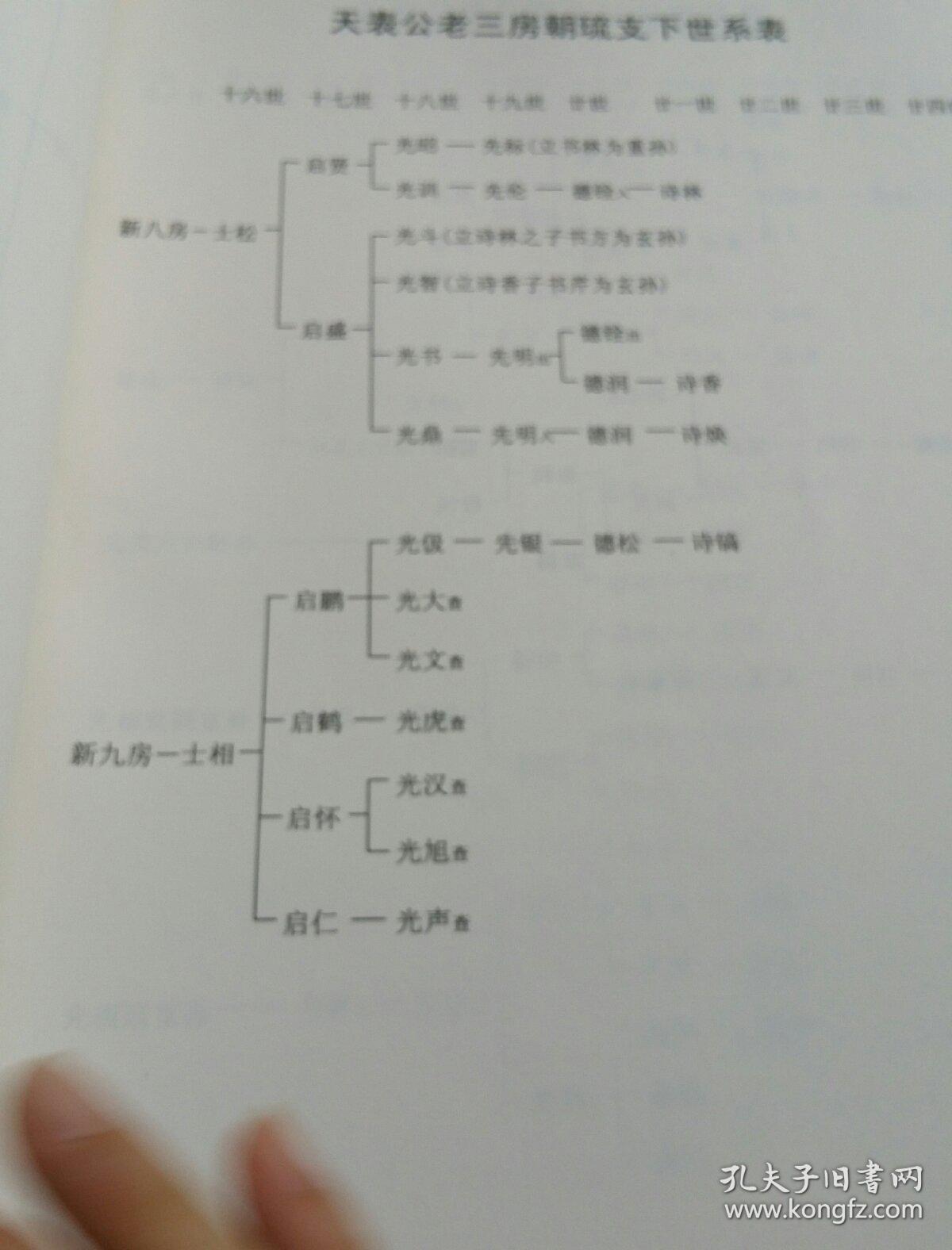 何氏宗谱(第三卷)