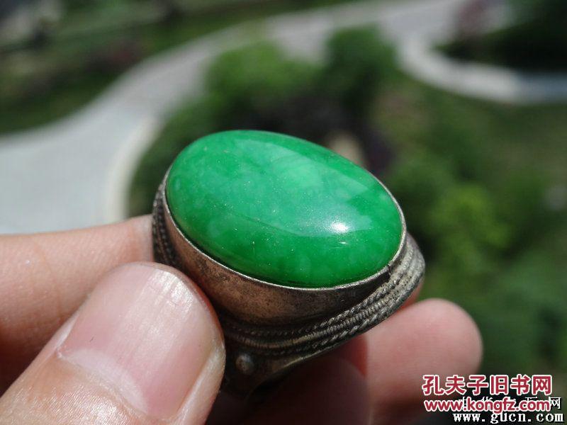 翡翠戒指包老包真品相好包浆自然尺寸戒面25x19cm重142g喜欢的可站内