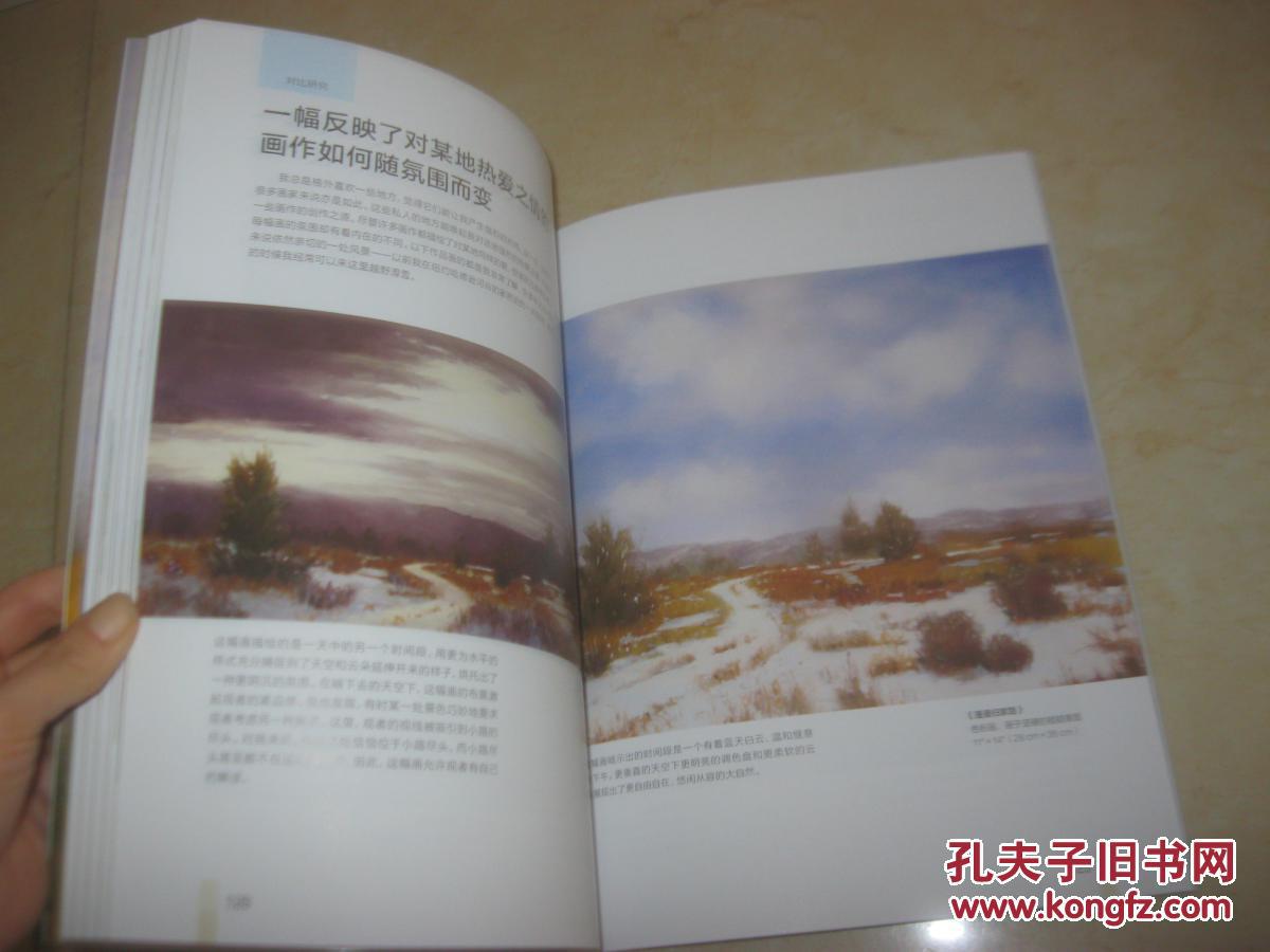 色粉笔风景绘画【伊丽莎白·莫里 著】
