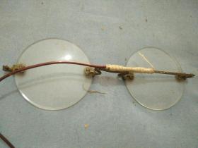 民国老眼镜镜片直径4.5厘米