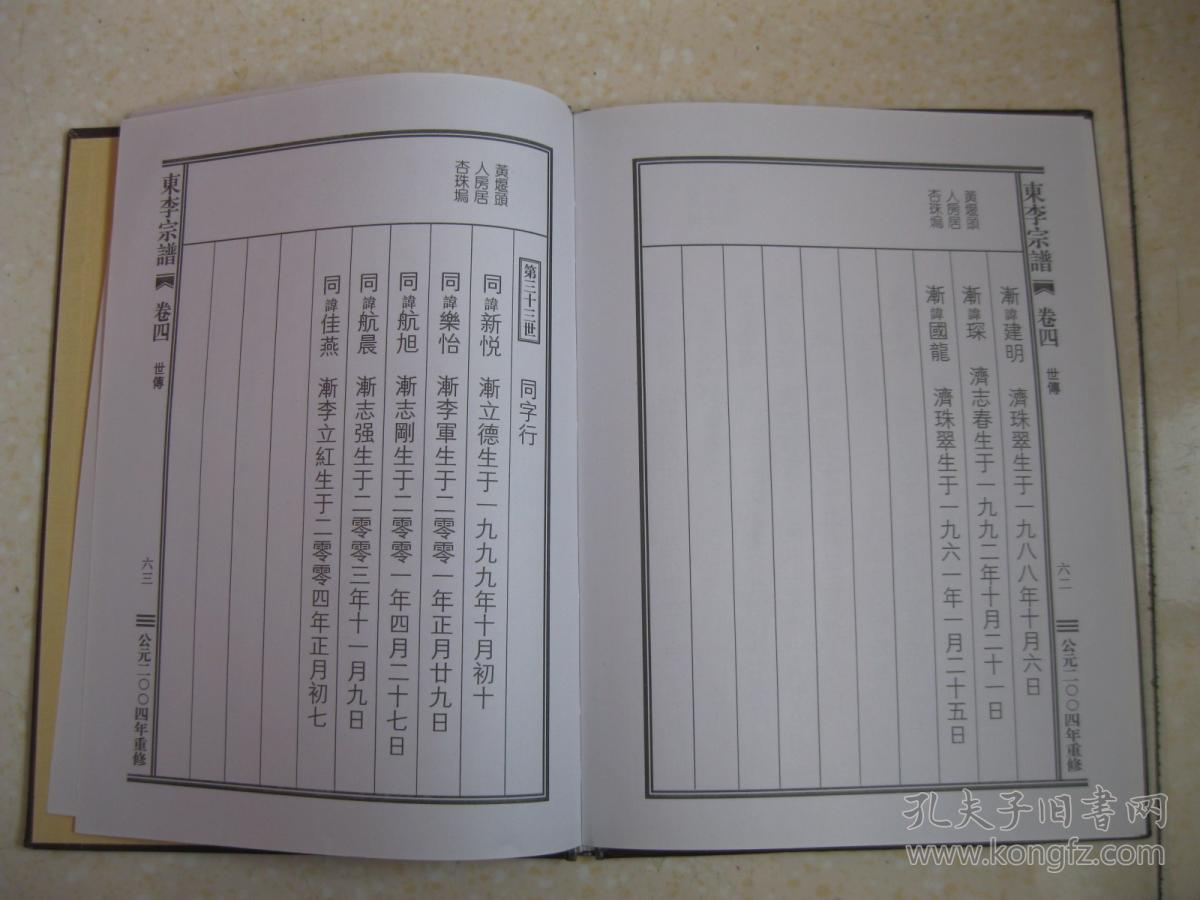字辈:有时为方正后秀继贤能和宣成茂世钟鼎立宏)