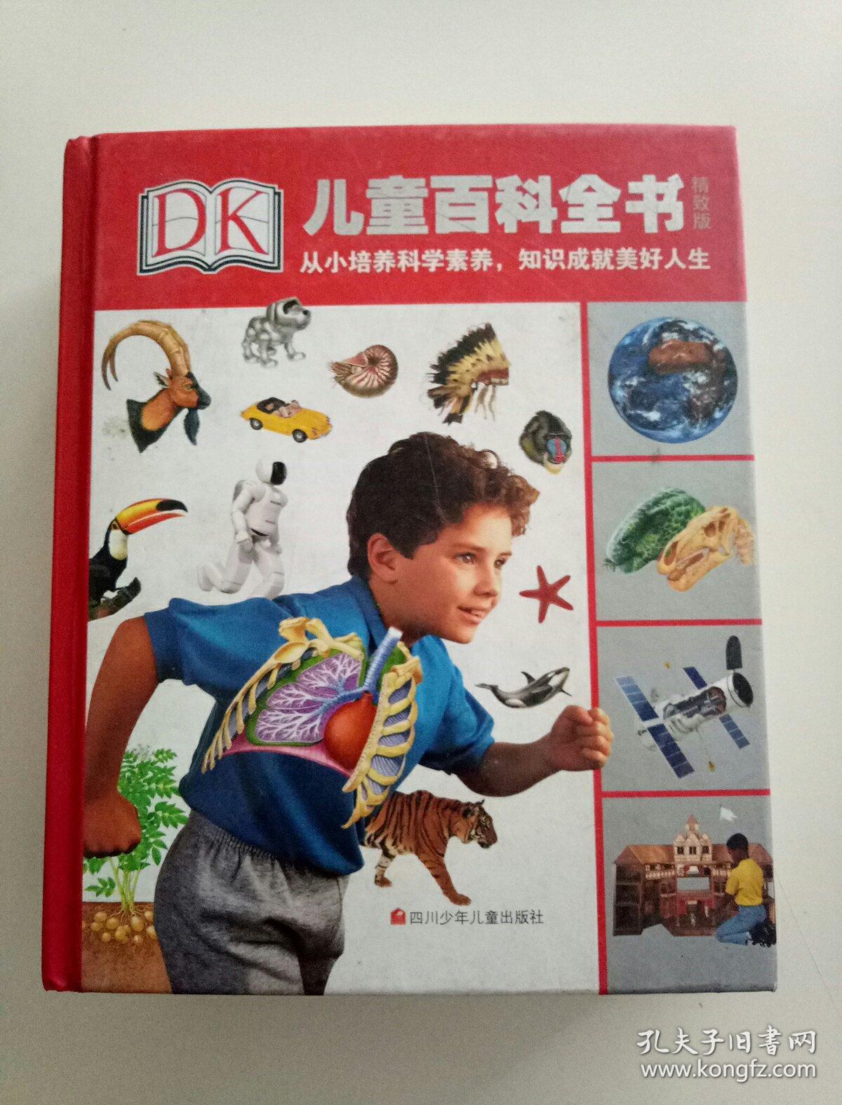 dk儿童百科全书(精致版)(书边有水迹)