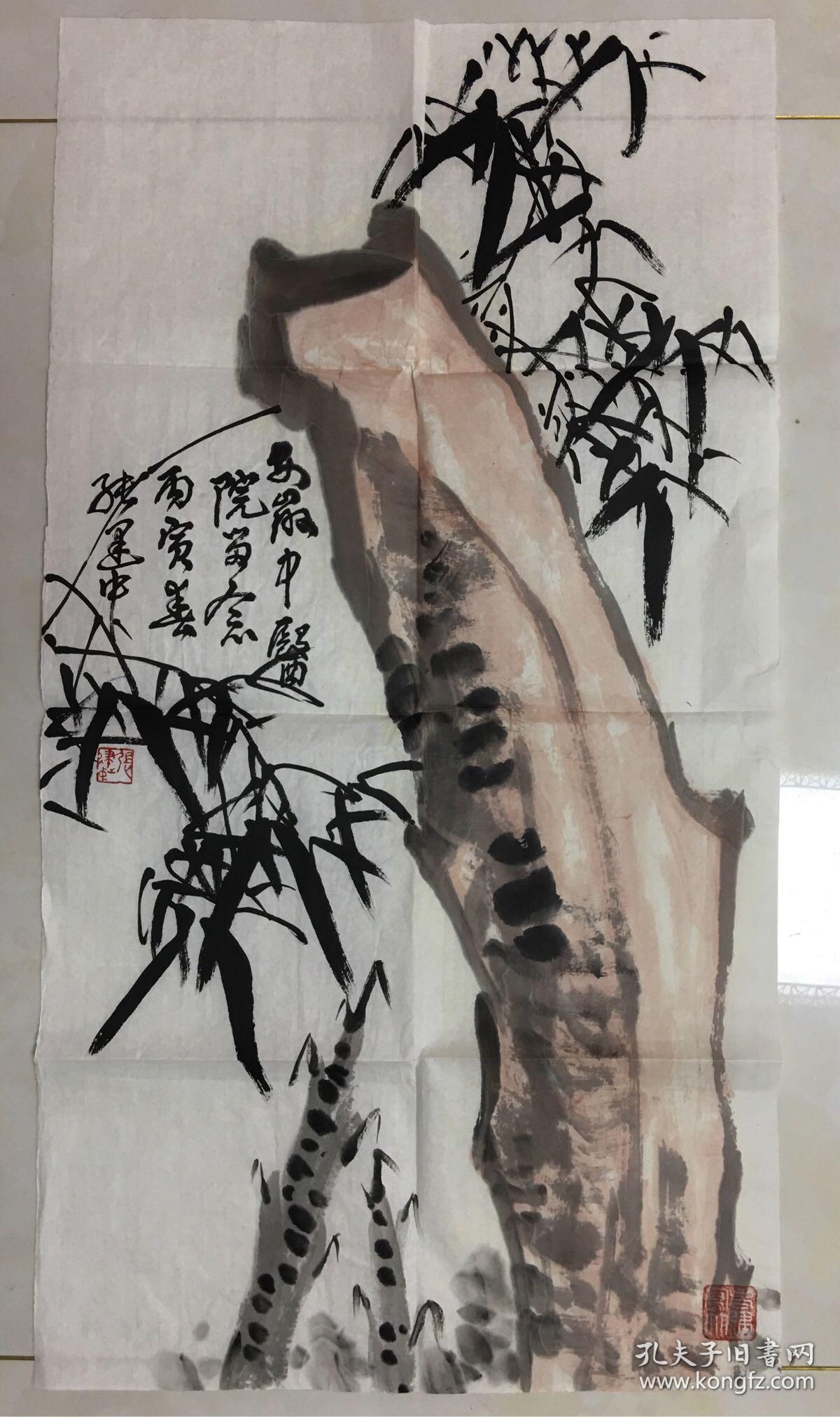已故著名画家张建中先生作品