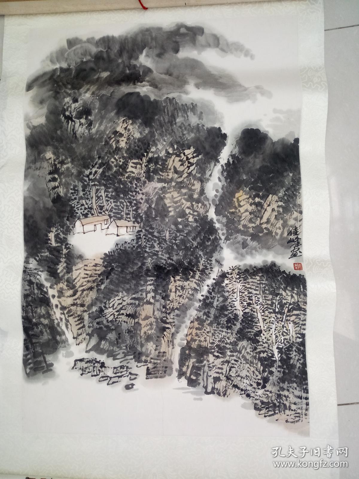 北京著名山水画家苏佳峰作品3平尺保真
