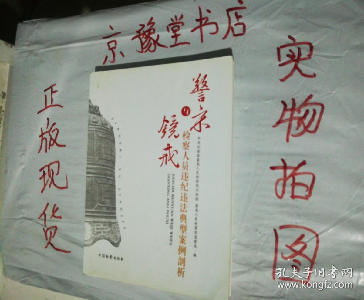 警示与镜戒检察人员违纪违法典型案例剖析