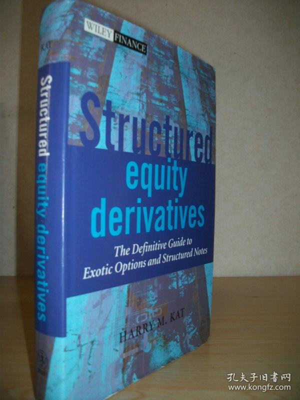 【精装英文原版】《结构性股权衍生品》Struc