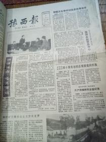 生日报豫西报1985年11月9日共四版仰绍文化……渑池县召开