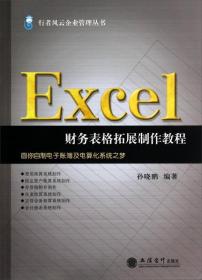 行者风云企业管理丛书：Excel财务表格拓展制作教程