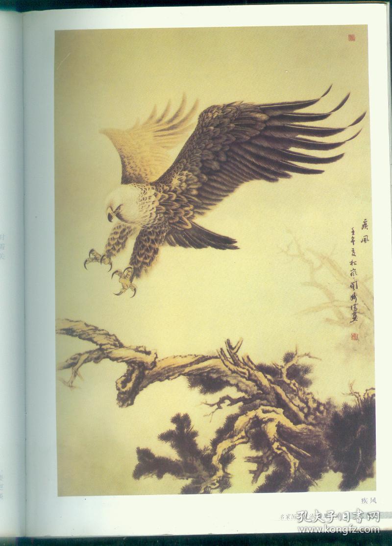 名家国画技法 雄鹰画谱 彩色图谱_高季笙_孔夫子旧书网