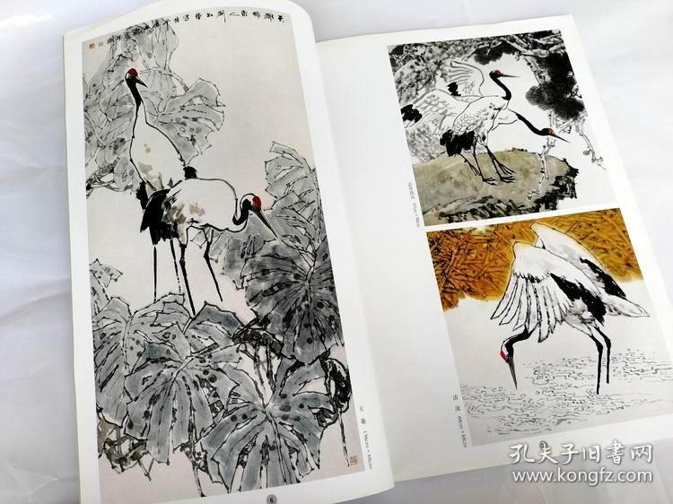 鸟类绘画技法 仙鹤绘画技法 步骤解析 刘书军 名家刘书军写意仙鹤
