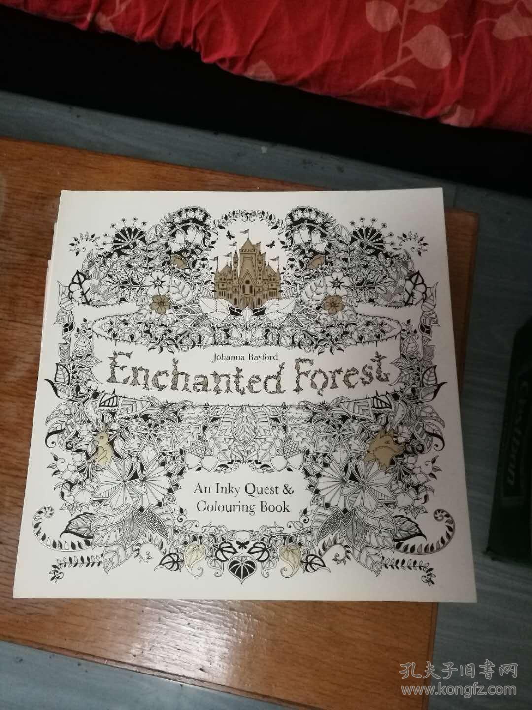 enchantedforest魔法森林英文原版