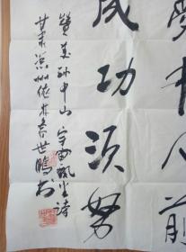 【甘肃武威知名书法家,武威市书法家协会会员,武威市老年书画协会会员