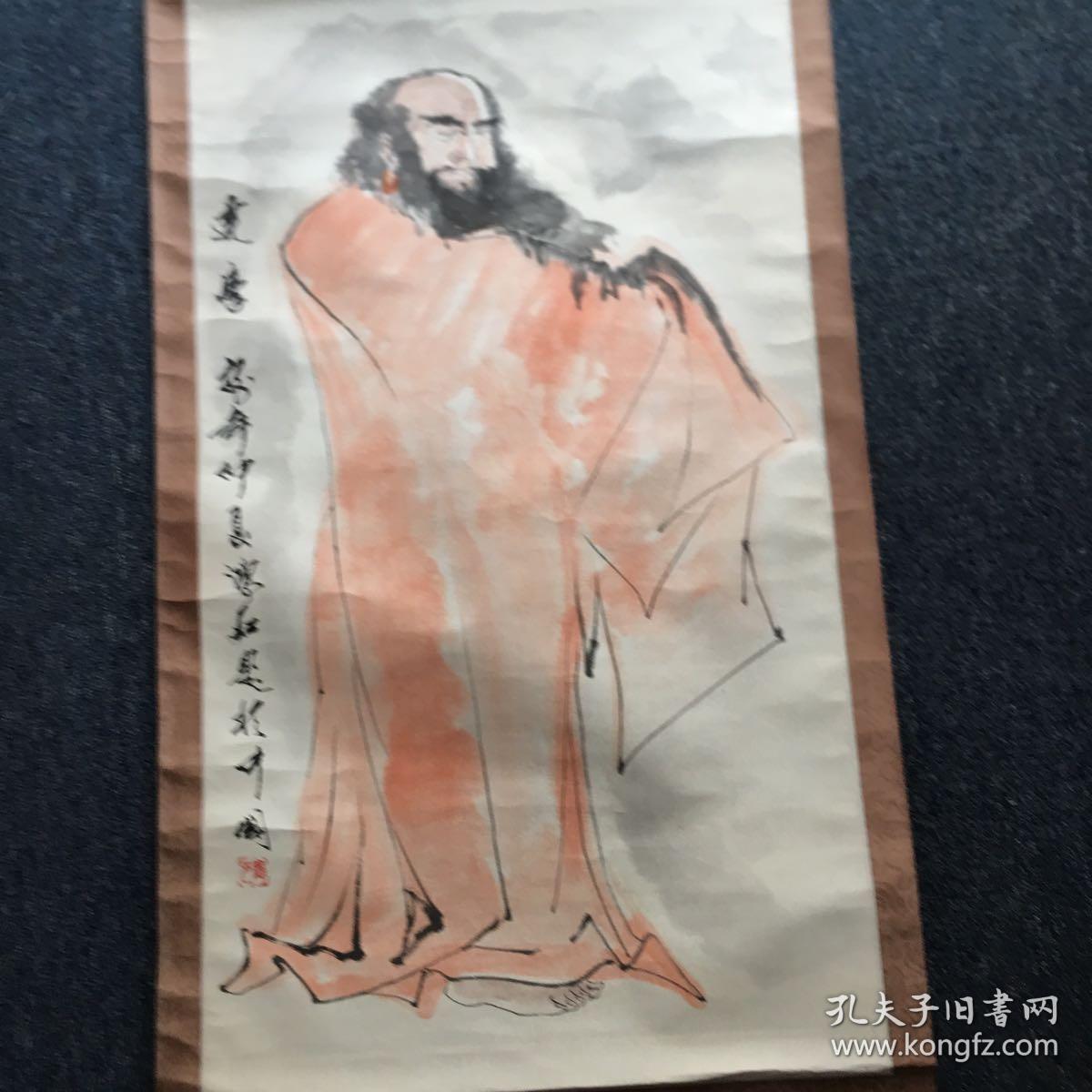 画家鸿石(达摩)