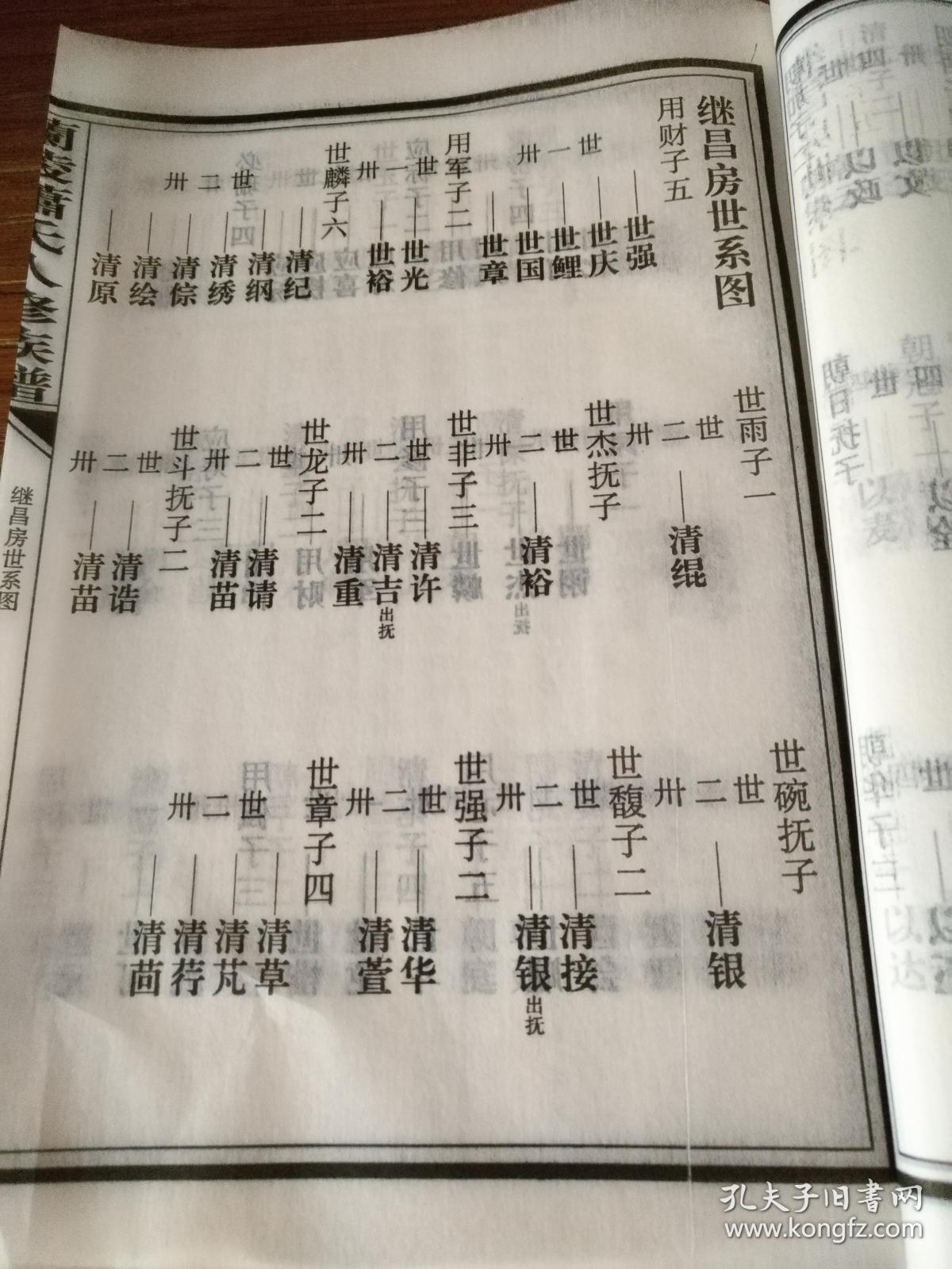 【湖南家谱文献】 衡祁萧氏敦本堂八修家谱 房谱 :《兰陵萧氏八修族谱