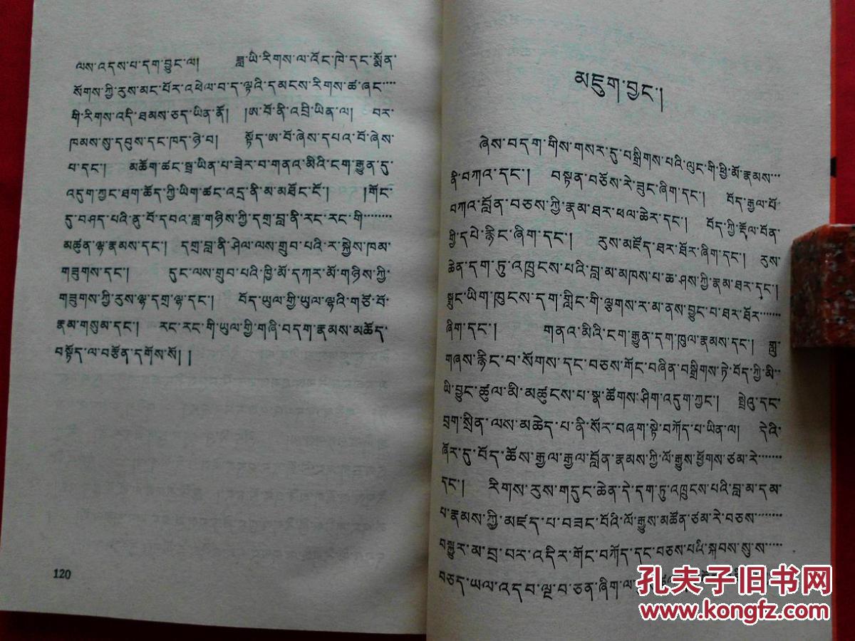果洛宗谱【青海少数民族古籍丛书】(藏文,1994年1版2印,大32开覆膜本