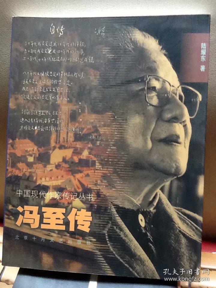 冯至传 ——中国现代作家传记丛书