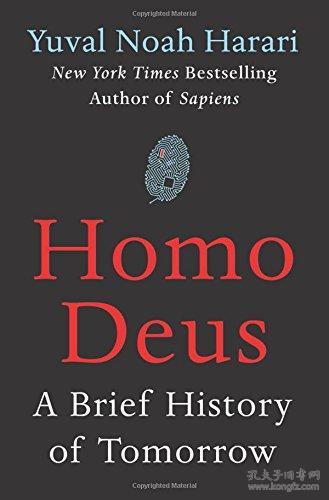 英文原版 homo deus a brief history of tomorrow 未来简史 尤瓦尔