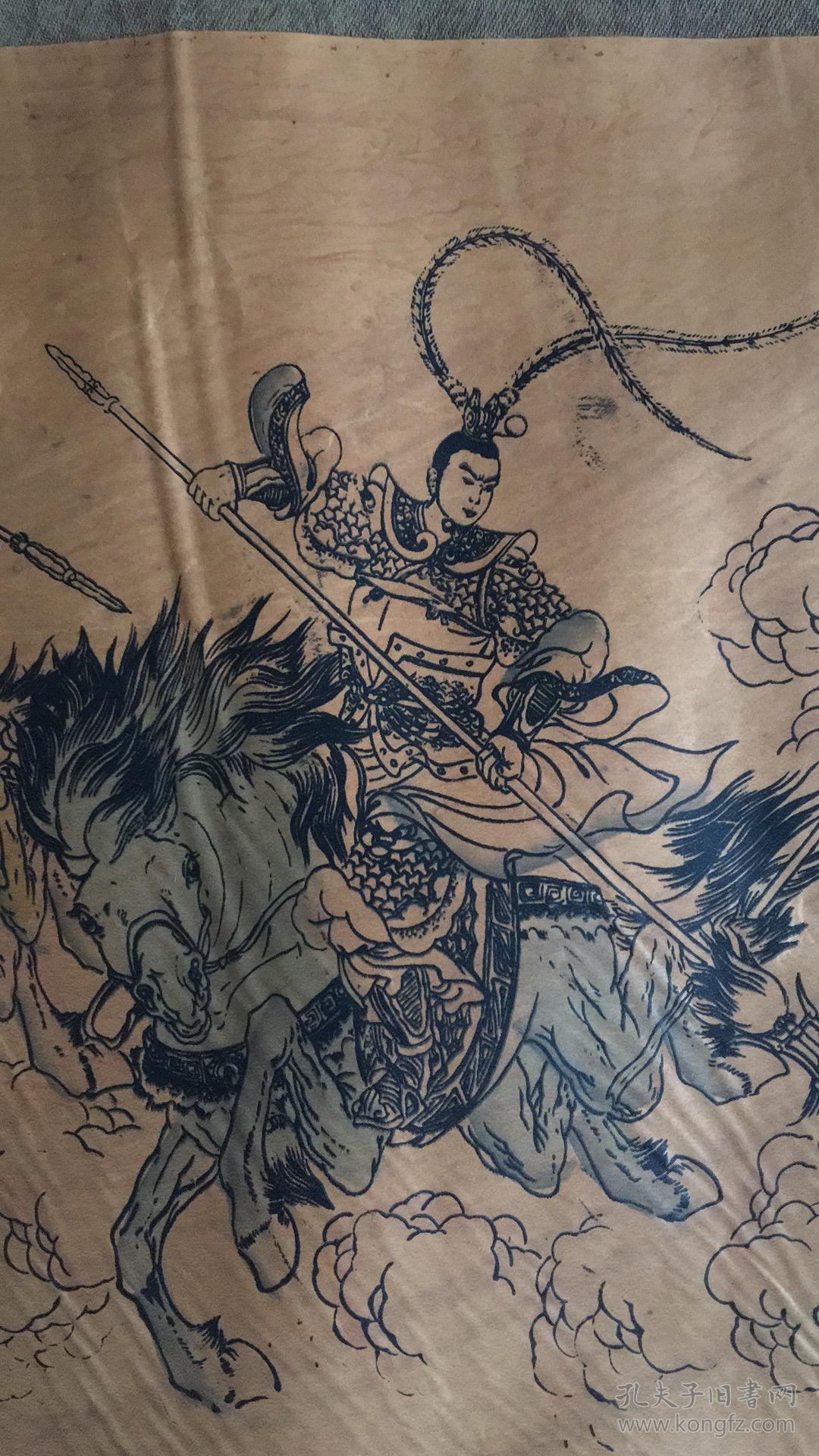 【三英战吕布】只此一卷三英战吕布是我国古