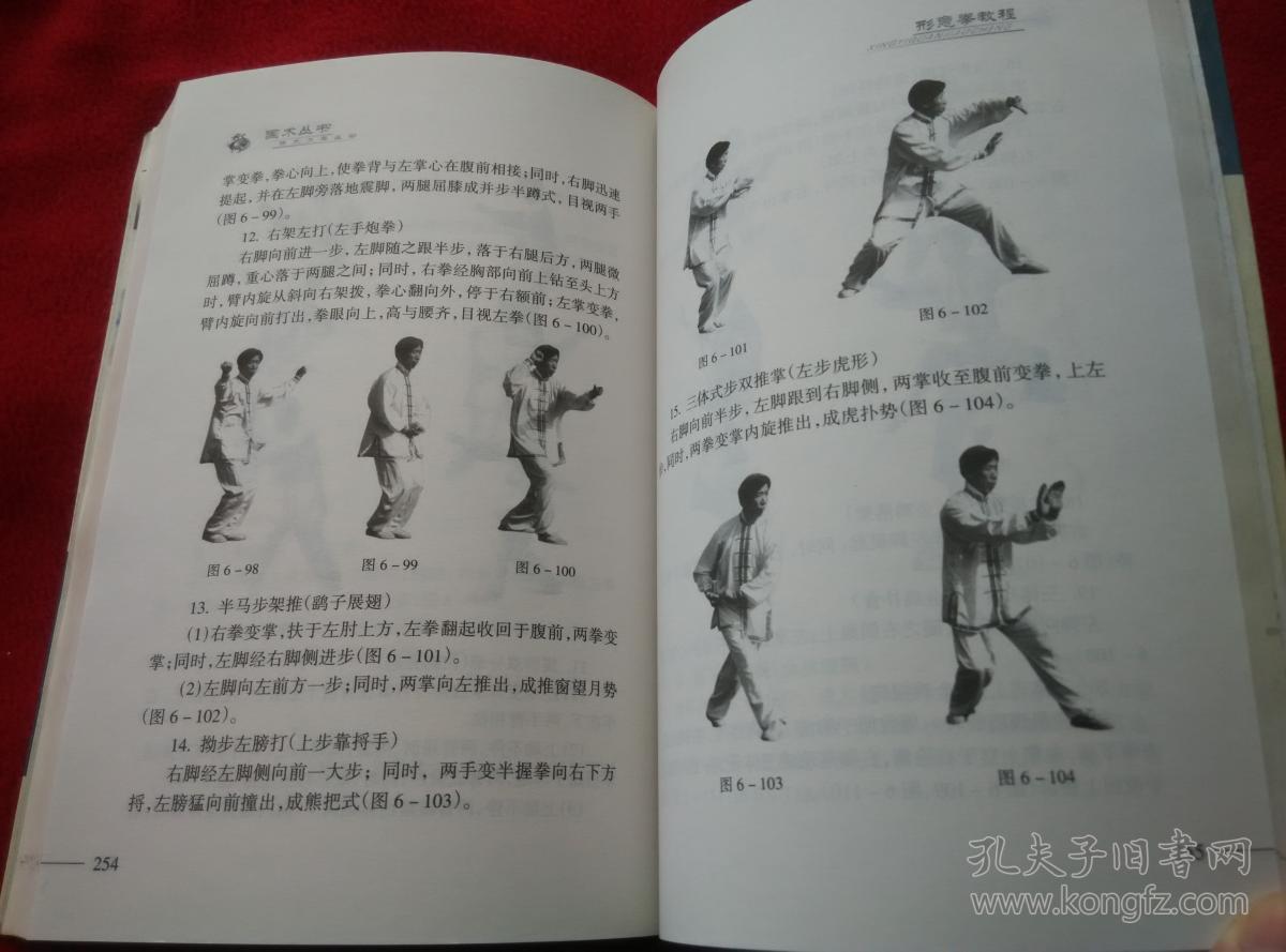 形意拳教程(已故武术名家 申华章先生 遗著)实物拍照 按图发货【正版