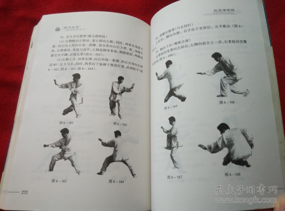 形意拳教程(已故武术名家 申华章先生 遗著)实物拍照 按图发货【正版