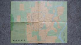 舊地圖-曲阜導游圖（1992年8月1版1?。?開8品