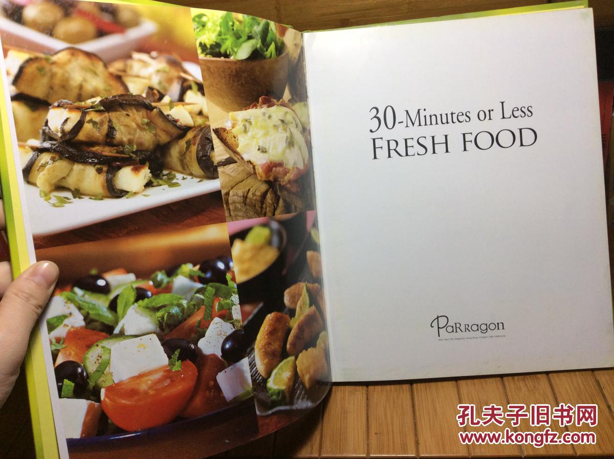 30-minutes or less :fresh food 30分钟或更短:新鲜食物