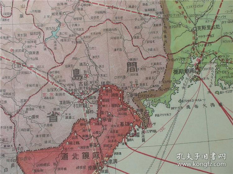 【5】1935年侵华老地图!