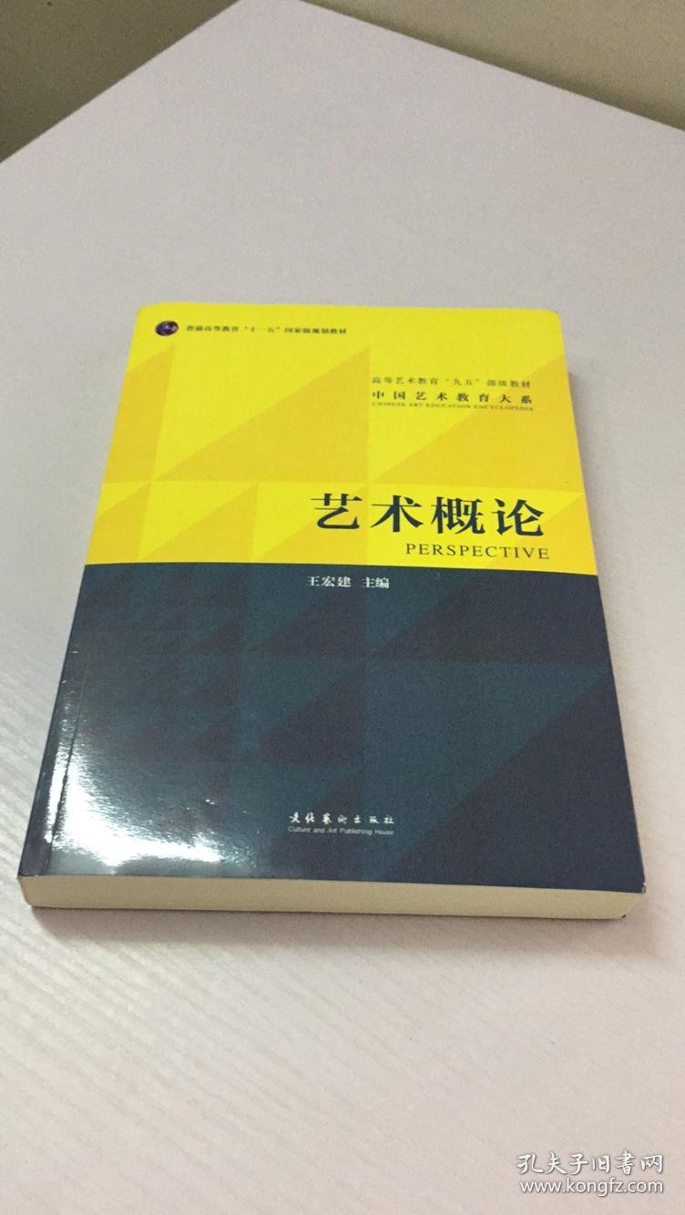 正版 艺术概论 王宏建,文化艺术出版社