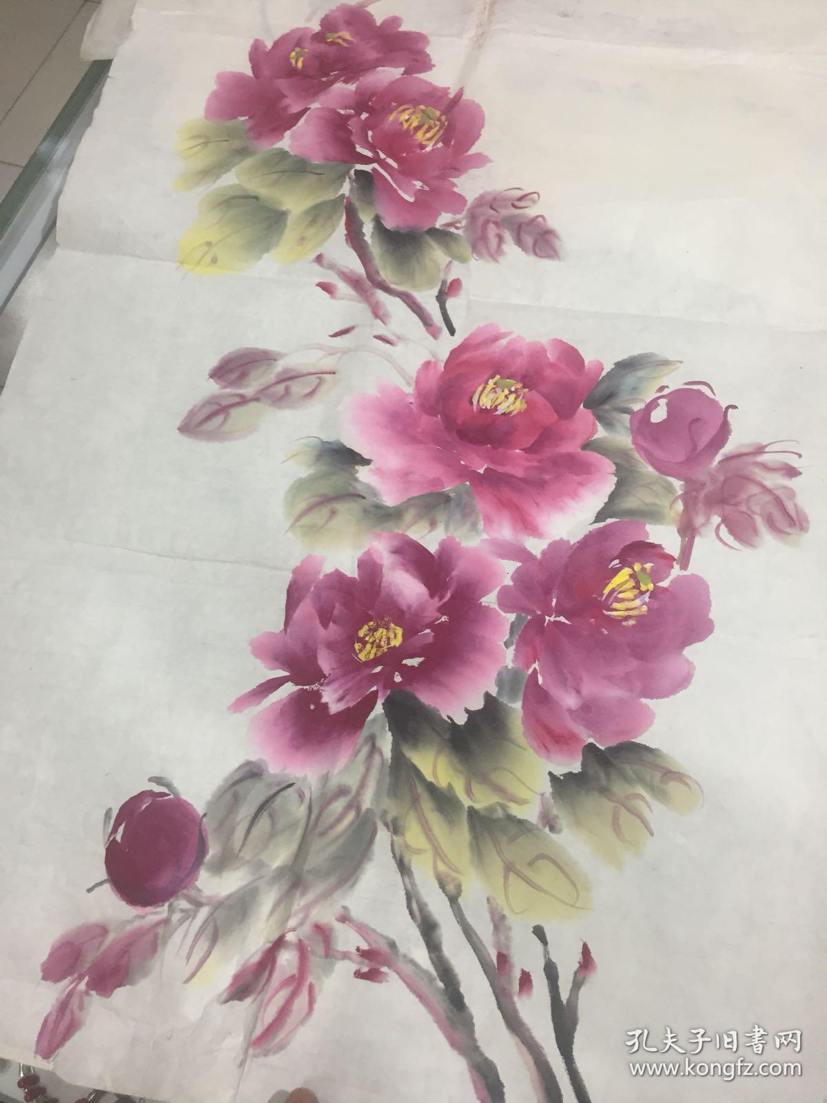 国画牡丹国画_牡丹_孔夫子旧书网