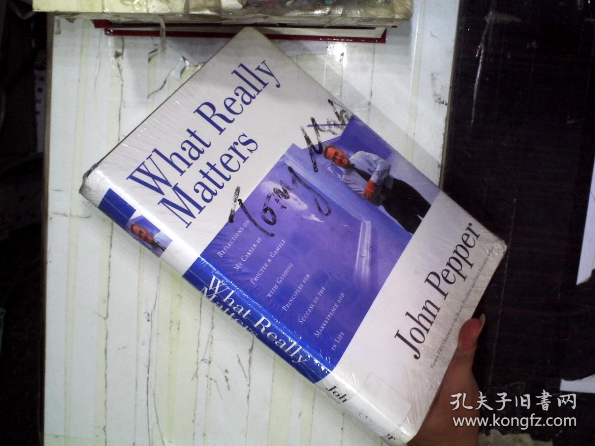 what really matters 真正重要的是什么 16开