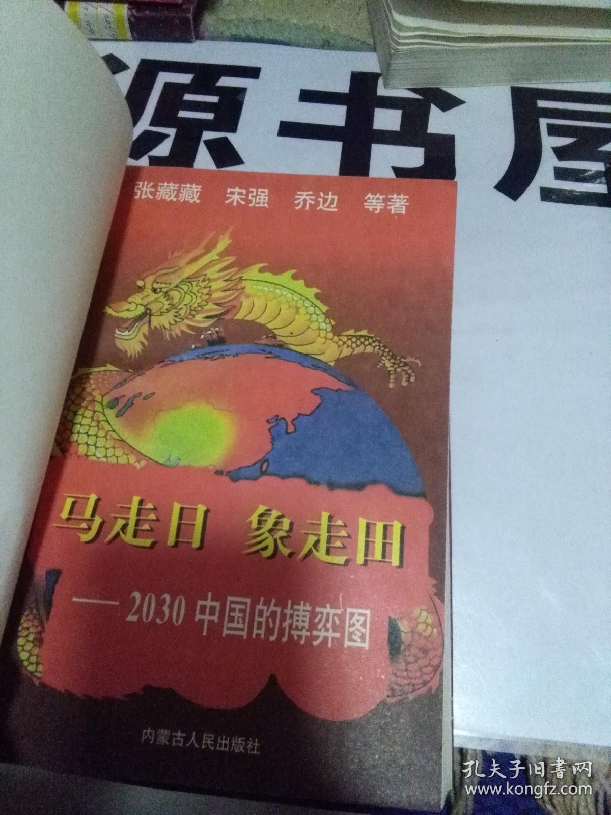 马走日.象走田-2030中国的搏弈图 (馆藏精品)