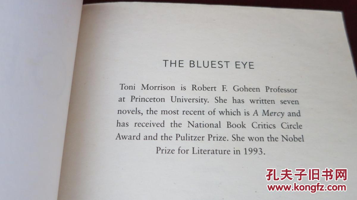 the bluest eye