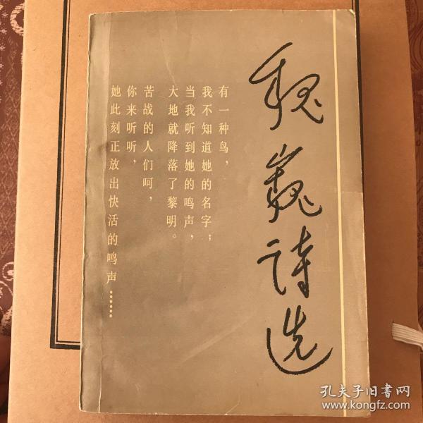 魏巍诗选