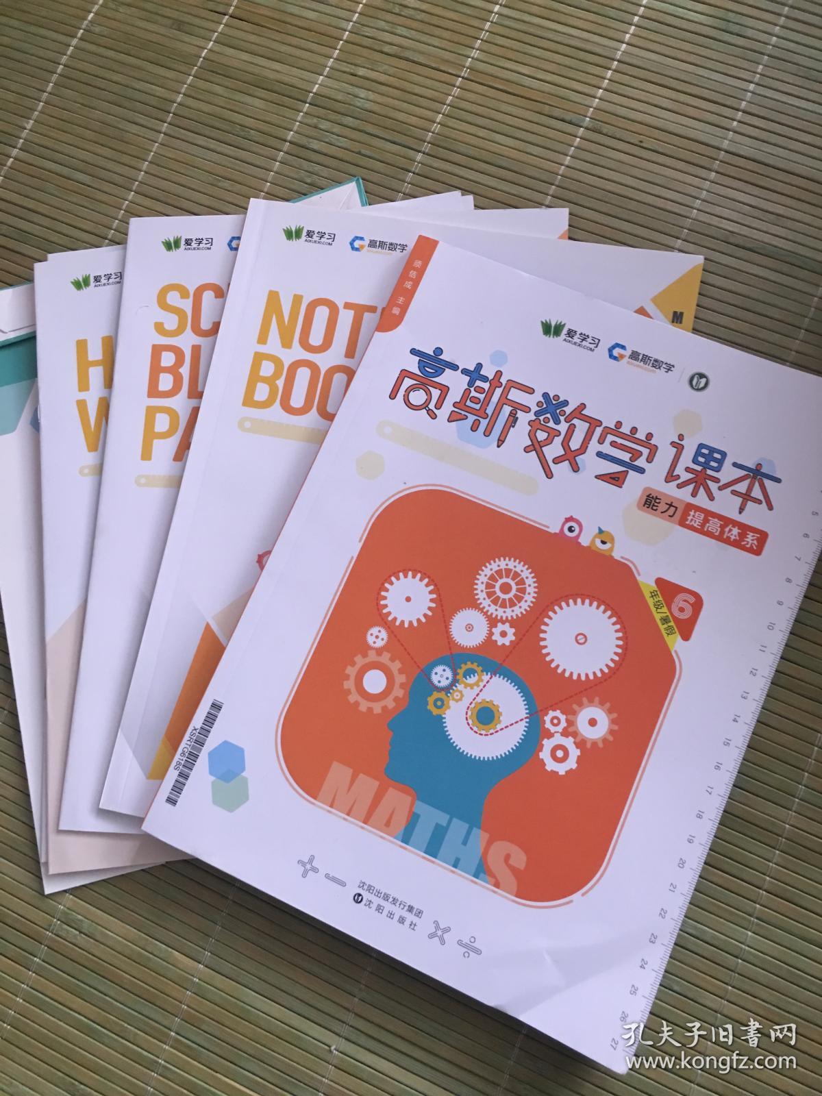 高斯数学课本 -能力提高体系 六年级(全 笔记本