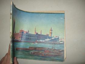 民国画册 1923年《世界周游画帖》第一辑 美国