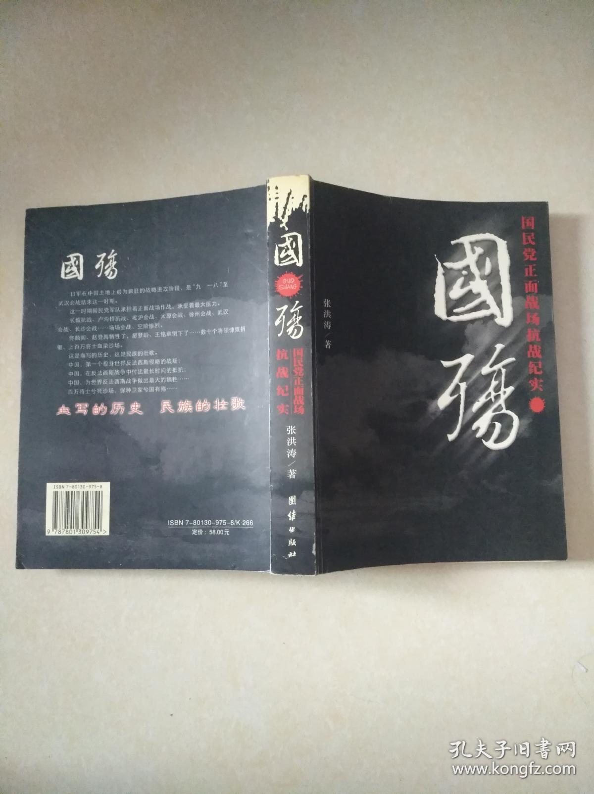 国殇:国民党正面战场抗战纪实