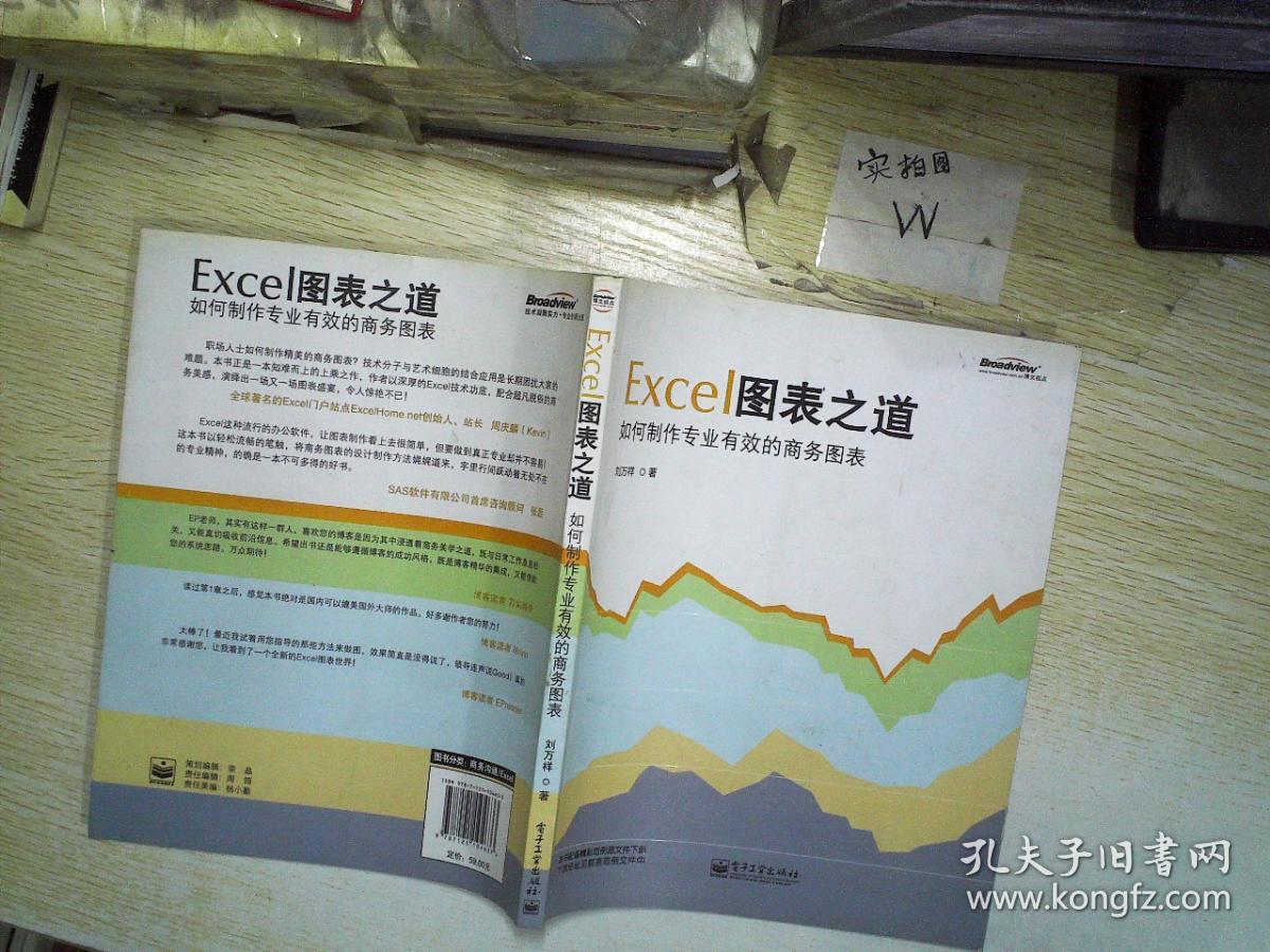 Excel图表之道:如何制作专业有效的商务图表。
