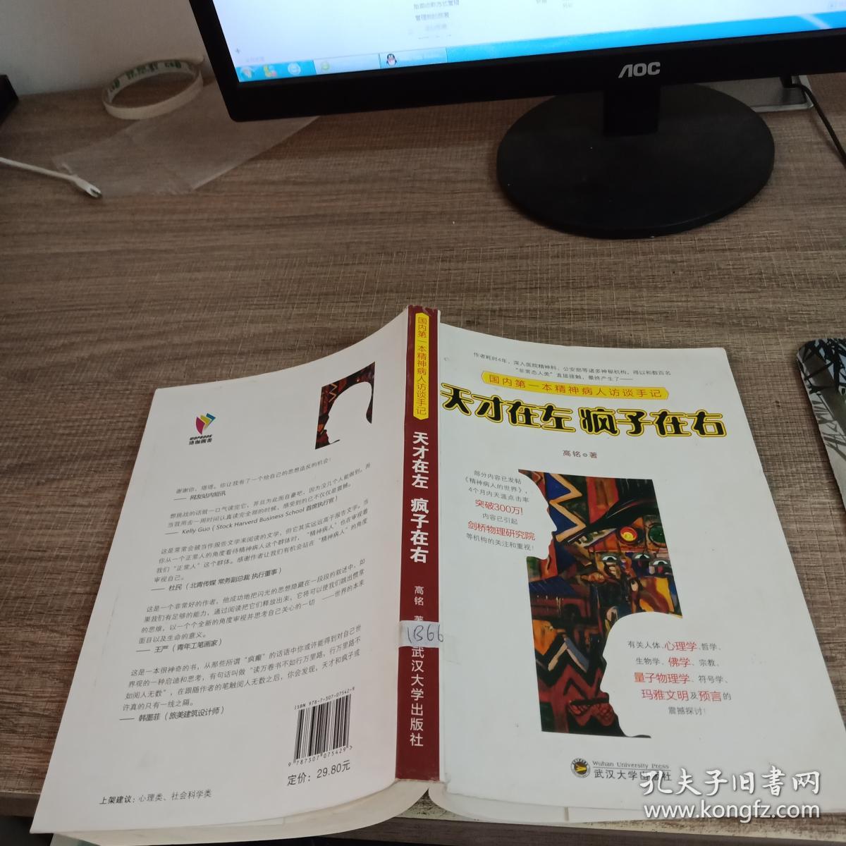 天才在左 疯子在右:国内第一本精神病人访谈手